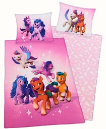 My Little Pony Pościel Bawełniana 140x200 Kucyki Dziecka