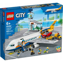 Lego City 60262 Samolot pasażerski Nowe