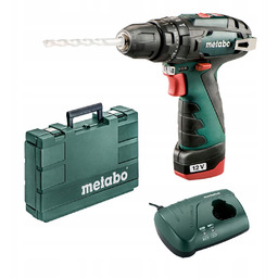 Wiertarko-wkrętarka udar Metabo 600385501 PowerMaxx 12V 1x2Ah 34Nm