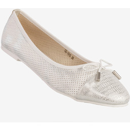 Baleriny Damskie Buty Na Wiosnę Lato Z Kokardką