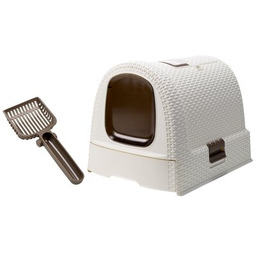 CURVER Kuweta dla kota 198849 Kremowy