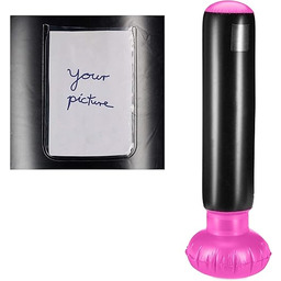 Relaxdays Stojący worek bokserski, wolnostojący worek bokserski