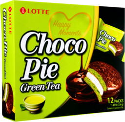 Choco Pie Green Tea, całe pudełko (12 x