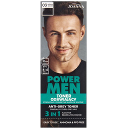 Power Men toner odsiwiający 03 Medium Brown 80g