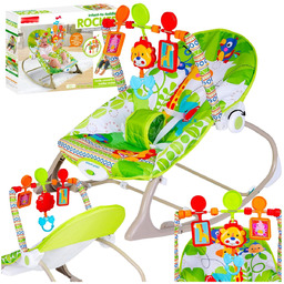 LEŻACZEK DLA NIEMOWLĄT BUJACZEK ŁÓŻECZKO FOTELIK KOŁYSKA WIBRACJE