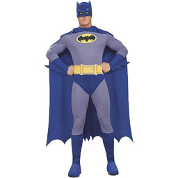 Rubie''s Official Batman, kostium dla dorosłych, niebieski, szary,