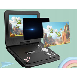 7" Hd LCD Przenośny Odtwarzacz DVD Konsola Gier