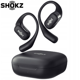 Słuchawki bezprzewodowe Shokz OpenFit Black czarne