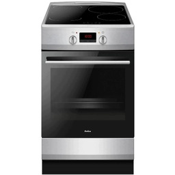 Kuchnia indukcyjna Amica 510IE3.336PATAD(XX) Pizza Grill Termoobieg Inox