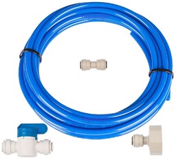 Zestaw Niebieski Wężyk 5m, Zawór 1/4, Złączka 1/4,