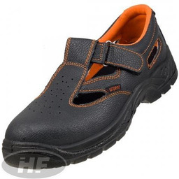 301 S1 Orange Urgent - sandał z metalowym