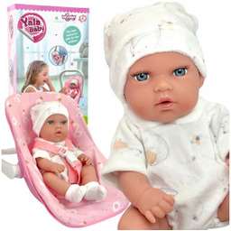 Zestaw Lalka Bobas 30,5cm Nosidełko Różowe Woopie Royal