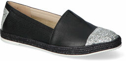 Espadryle Veronna 1040 Czarne Lico