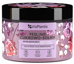 Peeling Cukrowo - Solny Olej z Róży