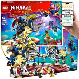 DUŻY ZESTAW LEGO DLA CHŁOPCA - NINJAGO Mech