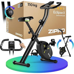 ZIPRO Rower Stacjonarny Treningowy Składany Magnetyczny Domowy Fitness