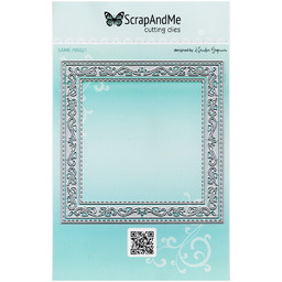 Wykrojnik do papieru - Scrapandme - Kwadraty -