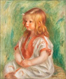 Claude Renoir, Auguste Renoir - plakat Wymiar