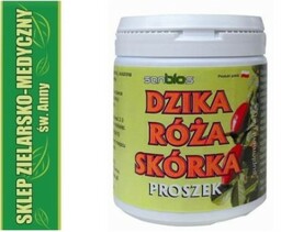 DZIKA RÓŻA SKÓRKA PROSZEK 200g NATURALNA WITAMINA C