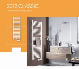 Suszarka łazienkowa grzejnik 2012 Classic 750W 48/146,4/8,5 cm