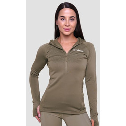 GymBeam Damska bluza do biegania Pulse 1/2 Zip