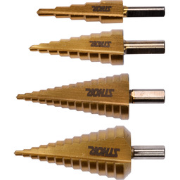 Sthor ZESTAW WIERTEŁ STOPNIOWYCH 4SZT. 22617