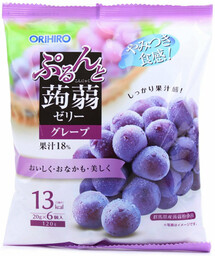 Purunto Konjac Jelly grape, galaretki o smaku winogronowym