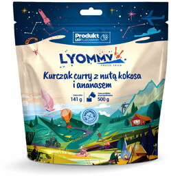 Liofilizat Lyommy Kurczak curry z nutą kokosa