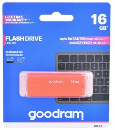 GoodRam Pendrive UME3 UME3-0160O0R11 (16GB; USB 3.0; kolor
