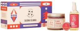 Słodka Śliwka zestaw cukrowy peeling do ciała 250ml