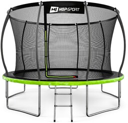 Trampolina ogrodowa 12ft (366cm) pumpkin - czarno-zielona
