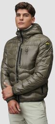BLAUER Zielona męska kurtka Wave Short Jackets, Rozmiar