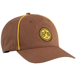 Czapka Puma 02646801 BVB KING CAP Brązowa