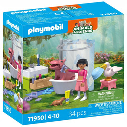 Playmobil Zwierzęta W Kąpieli 71950