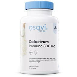 OSAVI Vital Colostrum Immuno 800mg, 60kaps.