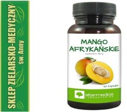 MANGO AFRYKAŃSKIE 60 KAPSUŁEK Zmniejszenie apetytu, Szczupła sylwetka