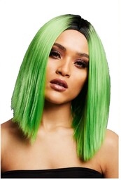 Fever Kylie Wig Two Toned Blend Lime Green