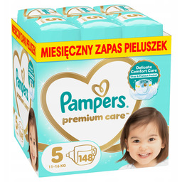 Pampers Premium Care 5 148 szt. 11-16 kg