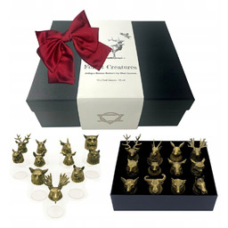 Zestaw 12 Kieliszków Bottom Up Leśne i Mistyczne