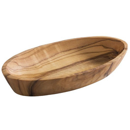 Miska OLIVE z drewna oliwnego 16.5x9.5x2.5 cm APS