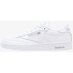 reebok Club C 85 białe dziecięce sneakersy skórzane