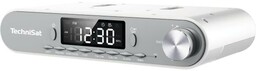 TechniSat KitchenRadio Radio FM Bluetooth Biało-srebrny Radioodbiornik