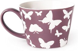 Excelsa Enjoy kubek jumbo, porcelana, fioletowy, 1 sztuka