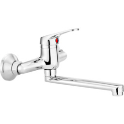 Bateria umywalkowa ścienna Lobo Neo