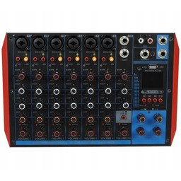 Mikser audio Musicmate MM-SM500 FusionMix 8 kanałowy Bluetooth