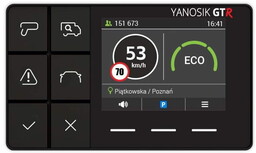 Yanosik GTR z dwuletnim abonamentem