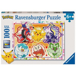 RAVENSBURGER Puzzle Pokémon 12001075 (100 elementów)