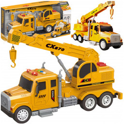 Interaktywny Dźwig z Ruchomym Hakiem Ciężarówka 1 14