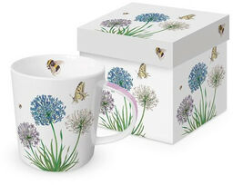 DUŻY KUBEK PORCELANOWY Agapanthus - w PUDEŁKU