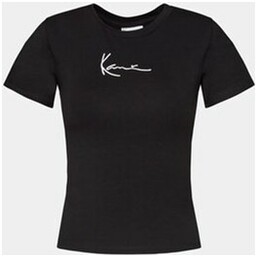 Karl Kani T-Shirt Small Signature 6137815 Czarny Regular